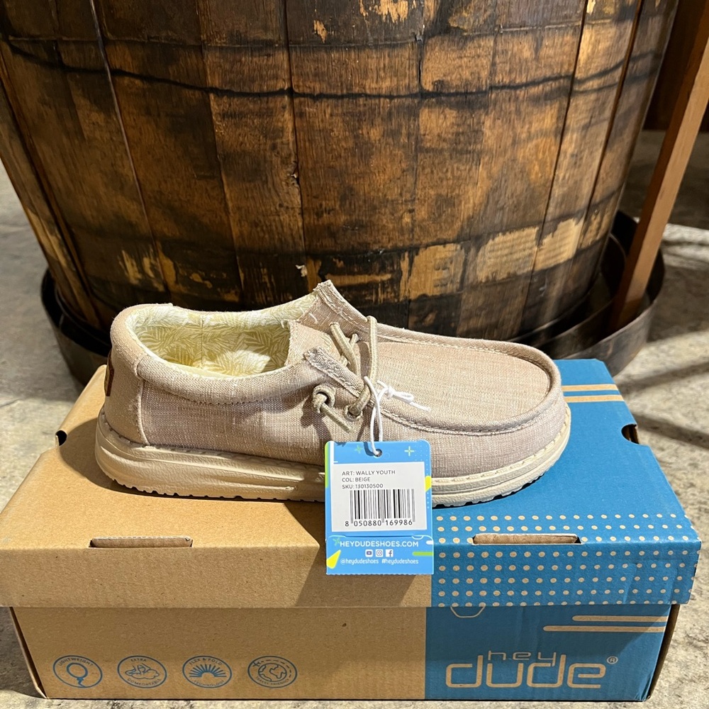 Hey Dude Wally Youth Beige